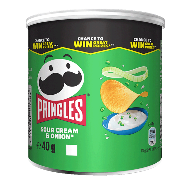 Pringles Sour Cream & Onion - Bento Frisdranken