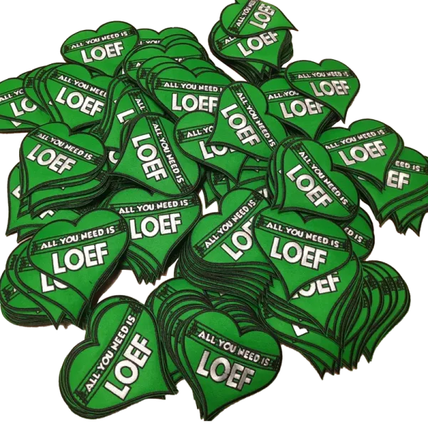 Badge All you need is loef