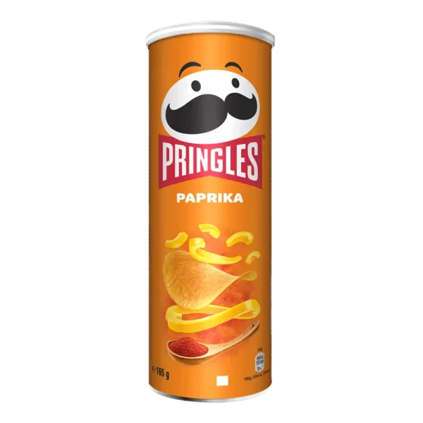 Pringles Paprika 165 gram - Bento Frisdranken