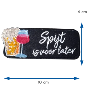 Spijt is voor later