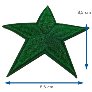 Groene ster badge